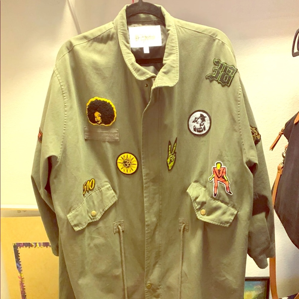 IN SEARCH OF Zendaya Military Parka